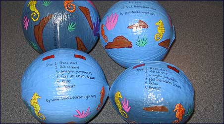 Hawaiian Virtual  Vacation Hollow coconuts