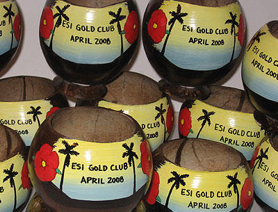 Use coconuts for sales incentives