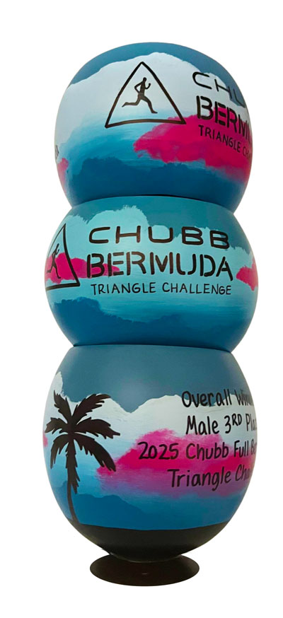 Chubb Bermuda Triangle Challenge needed a green and eco-friendly trophy