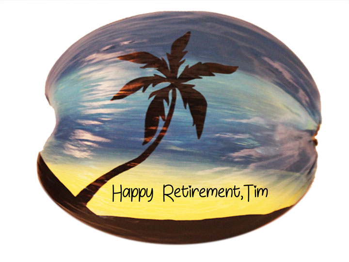 Add your message for a memorable retirement gift