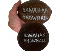 Painted Hawaiian Snowball Coconut