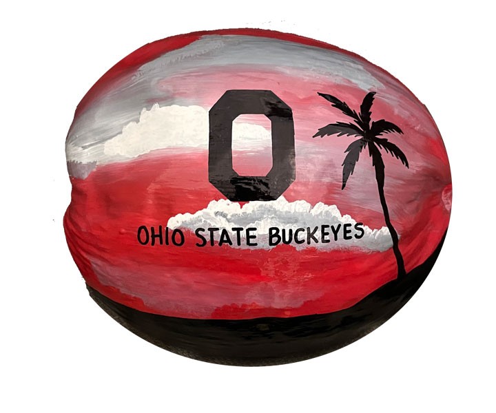 OSU Buckeye Sunset Coconut